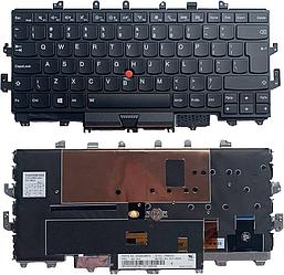 Клавиатура для ноутбука lenovo X1 Yoga Gen1 2016 ENG с подсветкой C трекпойнтом