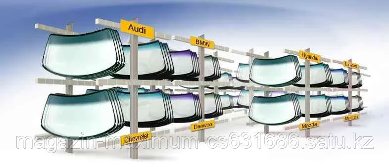 Стекло переднее левое опускное БМВ 5-SERIES E60/61 2003-2009 4/5D