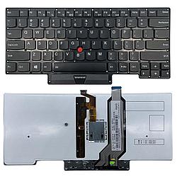 Клавиатура для ноутбука Lenovo ThinkPad X1 Carbon Gen 1 ENG с подсветкой C трекпойнтом