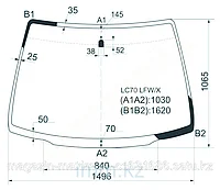 Стекло лобовое в клей Мазда MPV MINI VAN 2000-