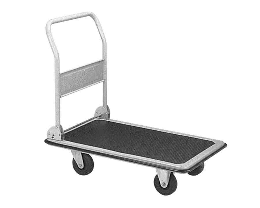 Тележка платформенная TOR PH950 (950 кг, 1070x650 мм, 150 мм, пластиковые колеса)