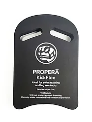Доска для плавания PROPERĀ KickFlex 4,0 черный