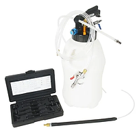 Приспособление для перекачивания масла и технических жидкостей JTC-4252 с пневматическим приводом, емкость 10л