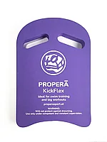 Доска для плавания PROPERĀ KickFlex 4,0 фиолетовый