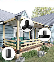 Кронштейн для беседки, перголы, навеса, для дизайнинтерьера. Кондуктора для соединения.