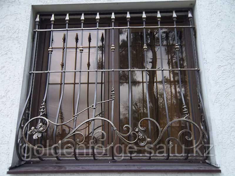 Решетки на окна в Алматы - фото 1 - id-p122287331