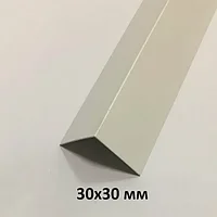 Уголок пластиковый белый 30*30 мм ПВХ