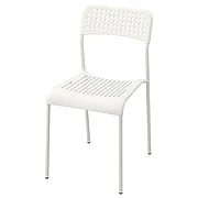 Стул АДДЕ стул, белый ИКЕА, IKEA
