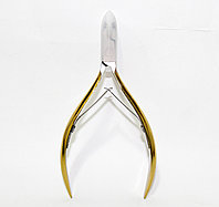 Кусачки маникюрные, педикюрные, золотистые