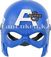 Маска на пол лица Капитан Америка