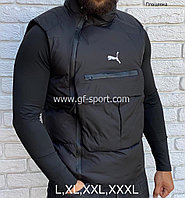 Жилетка (безрукавка) Puma весна - осень, черная
