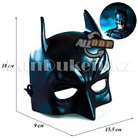 Маска на пол лица Бэтмен (высокопрочный пластик)