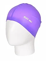 Шапочка для плавания от 6-ти лет силиконовая RASH WAY