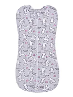 Пеленка"кокон" Geburt на замке(интерлок) 62р