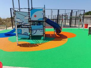 Покрытия из резиновой крошки