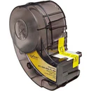XC-500-595-YL-BK 142340 labeltape 12.7mm, height 9,14m