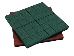 Плитка резиновая, Сетка, 20х350х350мм