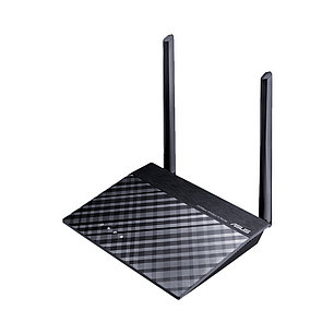 Маршрутизатор с беспроводной точкой доступа, ASUS, RT-N12E, 2,4 ГГц, 300 Мбит/с, 2х внешние антенны (5dBi), фото 1