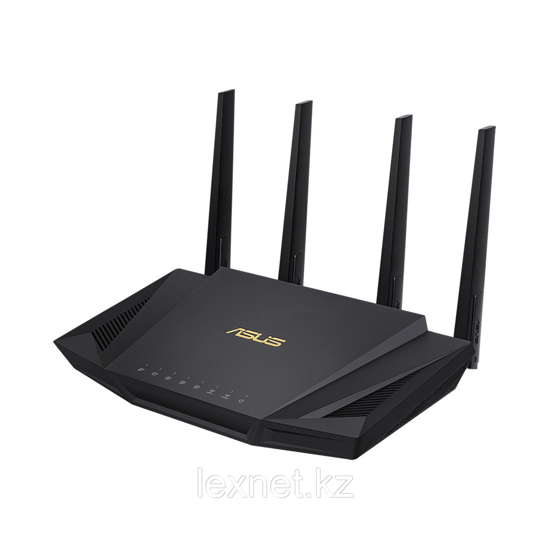 Сетевой маршрутизатор со встроенной беспроводной точкой доступа, ASUS, RT-AX58U, 802.11a/b/g/n/ac/ax, AX3000, External antenna x4,