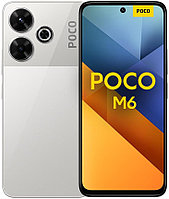 Смартфон POCO M6 8GB RAM 256GB ROM Silver