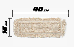 МОП 40см, петельчатый (сменная насадка на швабру МОП)