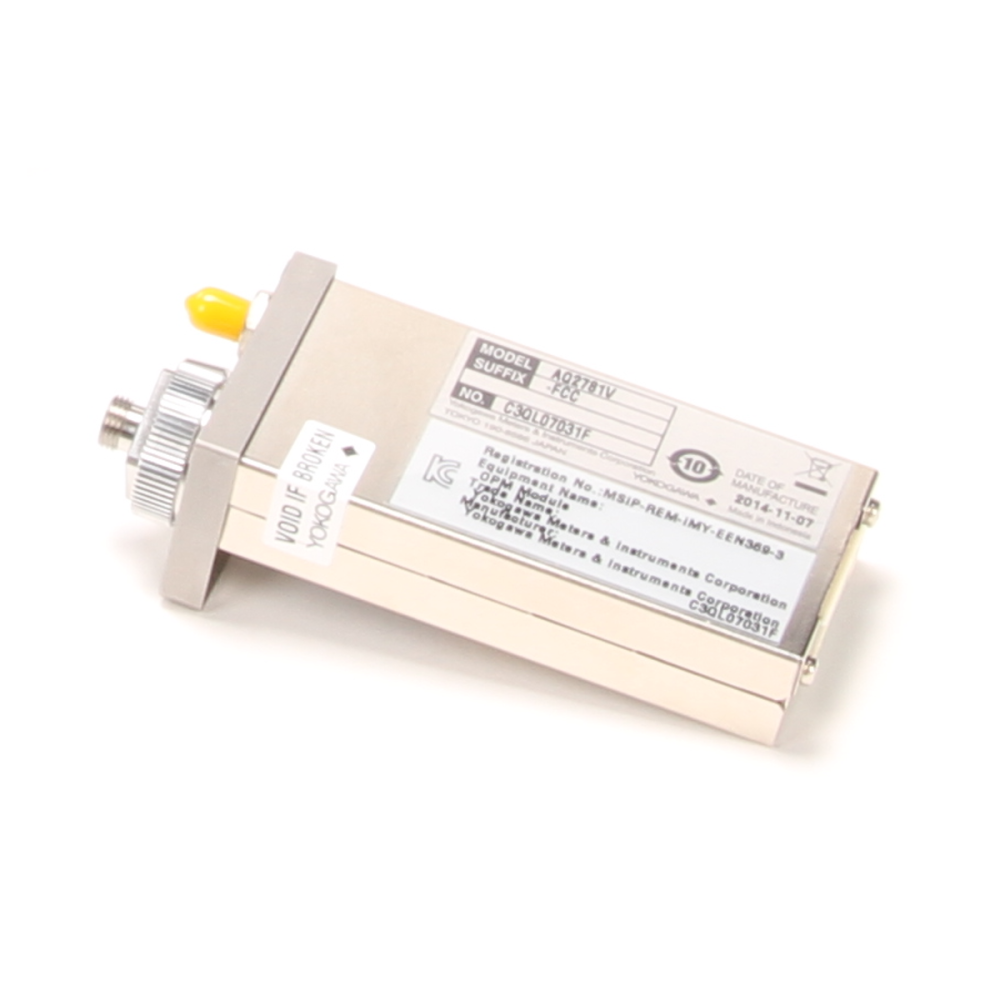 Модуль OPM+VLS Yokogawa AQ2781V-FCC (CW +27 ... −50 dBm)