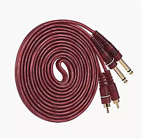 Сигнальный кабель 2 x Jack 6,3 - 2 x RCA 1,5m