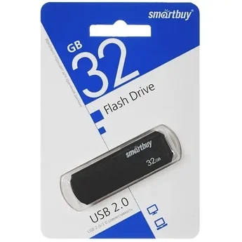 USB накопитель Smartbuy 32GB Clue Black