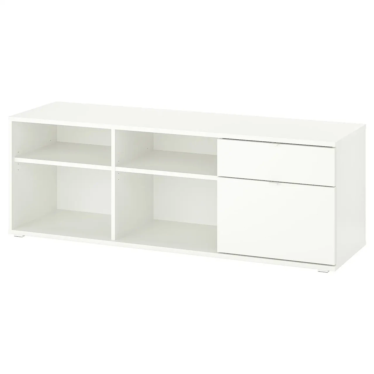 Тумба под ВИХАЛС, белая, 146x37x50 см ИКЕА, IKEA