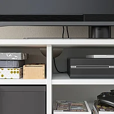 Тумба под ВИХАЛС, белая, 146x37x50 см ИКЕА, IKEA, фото 4