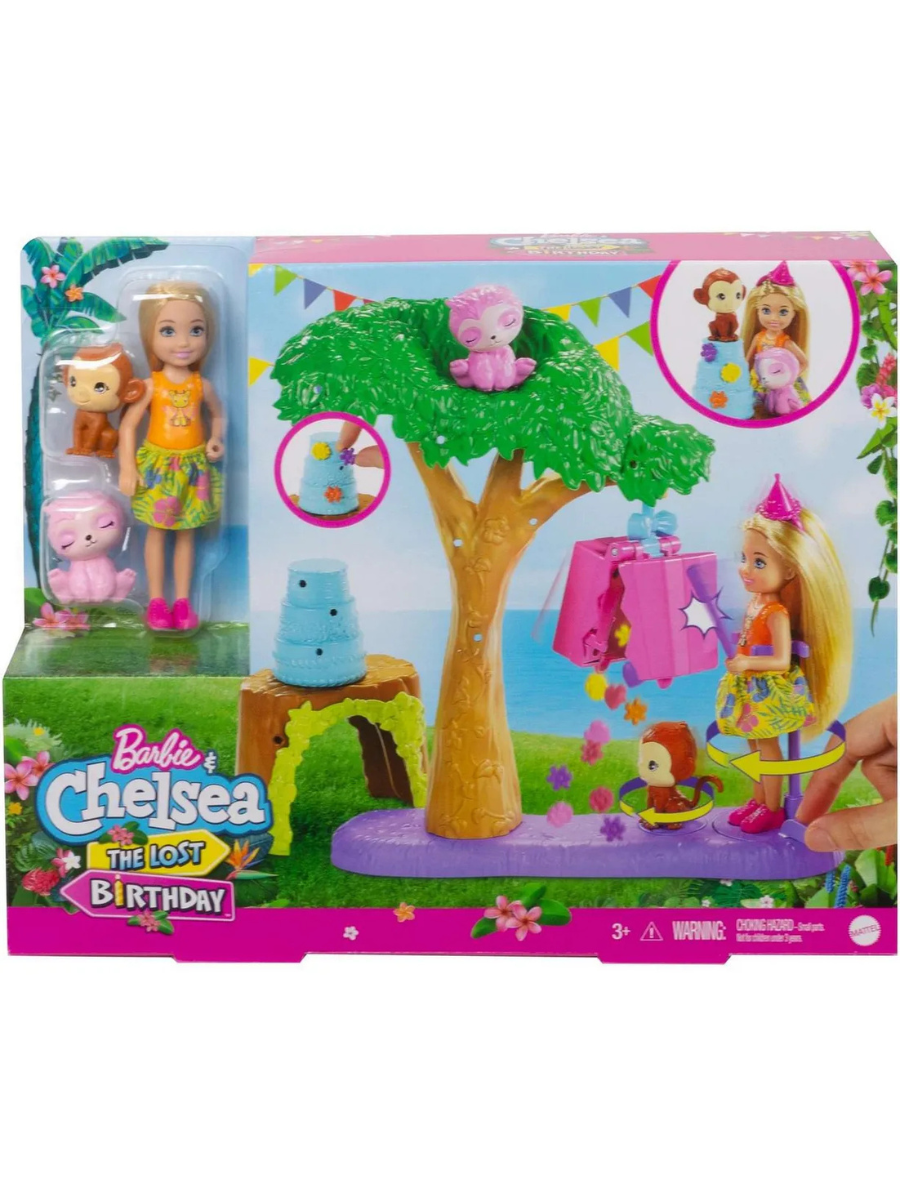 Набор игровой Barbie Веселая вечеринка Челси, фото 1