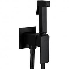 Смеситель Frap с гигиеническим душем  F7506-6 Черный