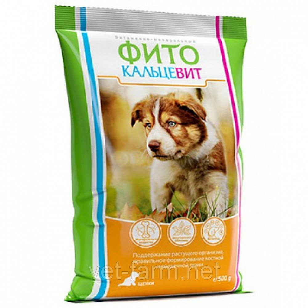 Фитокальцевит для щенков (500 гр), фото 1