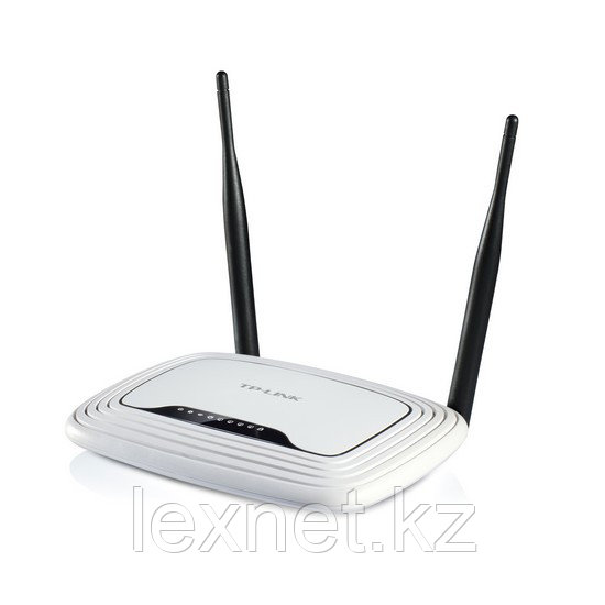 Маршрутизатор, TP-Link, TL-WR841N, 300 Мбит/сб ,1 порт WAN 10/100 Мбит/с,4 порта LAN 10/100 Мбит/с