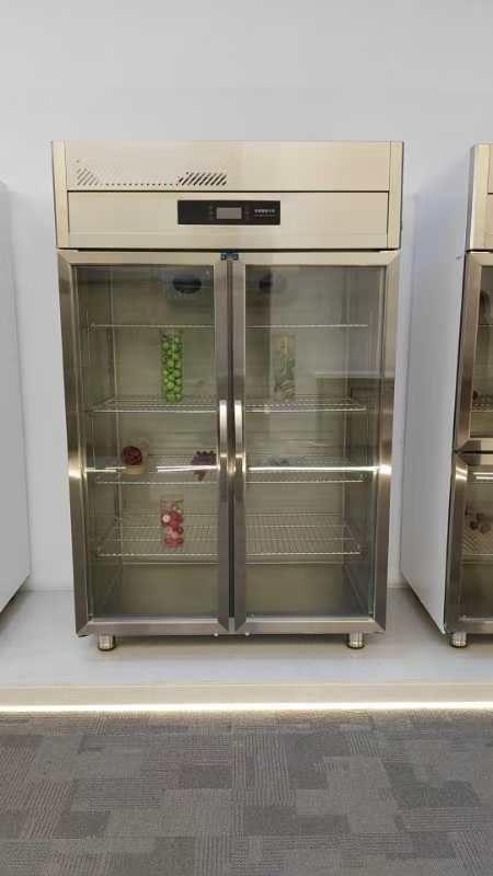 Премиум. EDDYSEN Шкаф со стеклом 2 Двери. t 0 +10 °C. EDD2-10