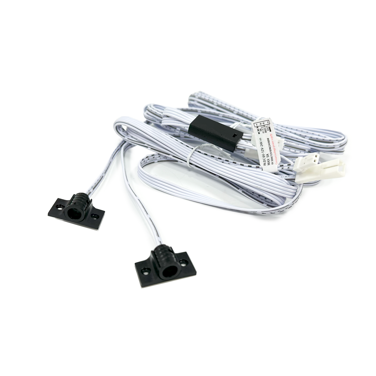 Контроллер FVD03-B 60W черный двойной раздельный мебельный на открывание двери Auto on/off