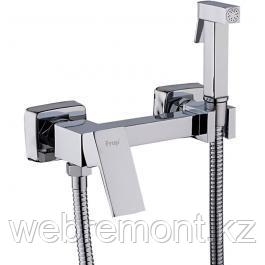 Смеситель Frap с гигиеническим душем F7504 Хром, фото 1