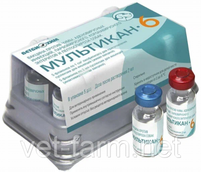 Мультикан-6 вакцина для собак, фото 1