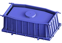 Металлоформа для колодца кабельной связи ККС-2-80