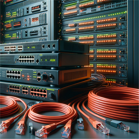 Сетевое-телекоммуникационное оборудование (СКС)