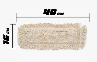 МОП 40см, петельчатый (сменная насадка на швабру МОП)