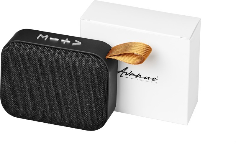 PF Bluetooth-колонка Fashion с тканевой отделкой (черный), фото 1
