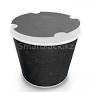 Ведро с крышкой 1000 мл Баскет V 46  450 шт/кор, фото 2