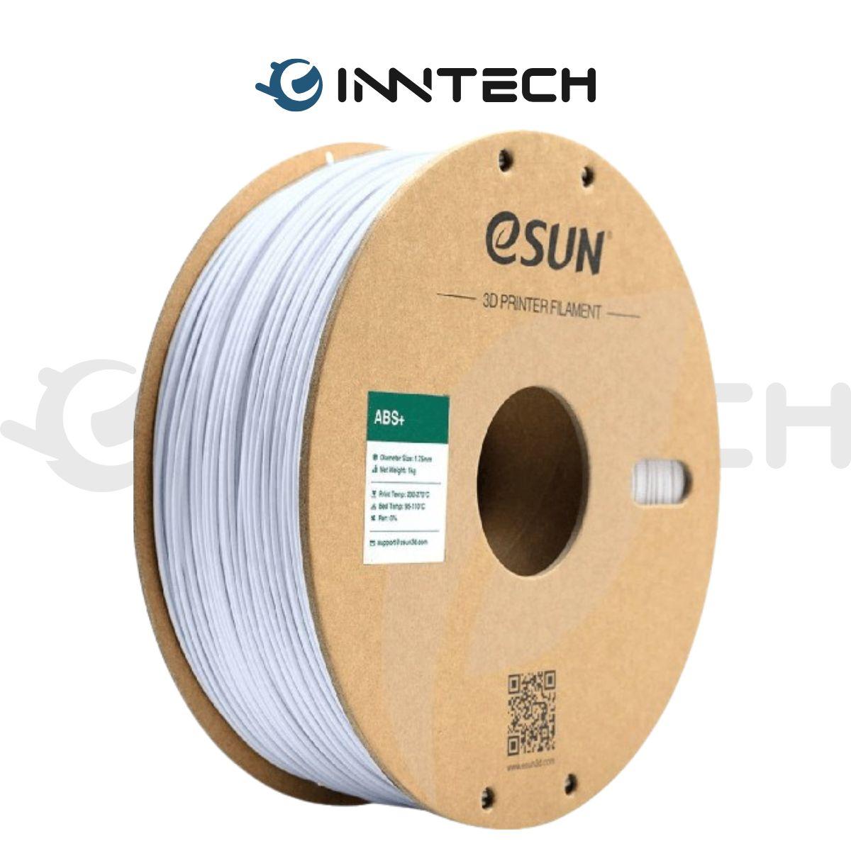 Пластик для 3Д Принтера 3D ABS+ Пластик eSUN Сold white/сплошной-белый/1.75mm/1kg/roll, фото 1