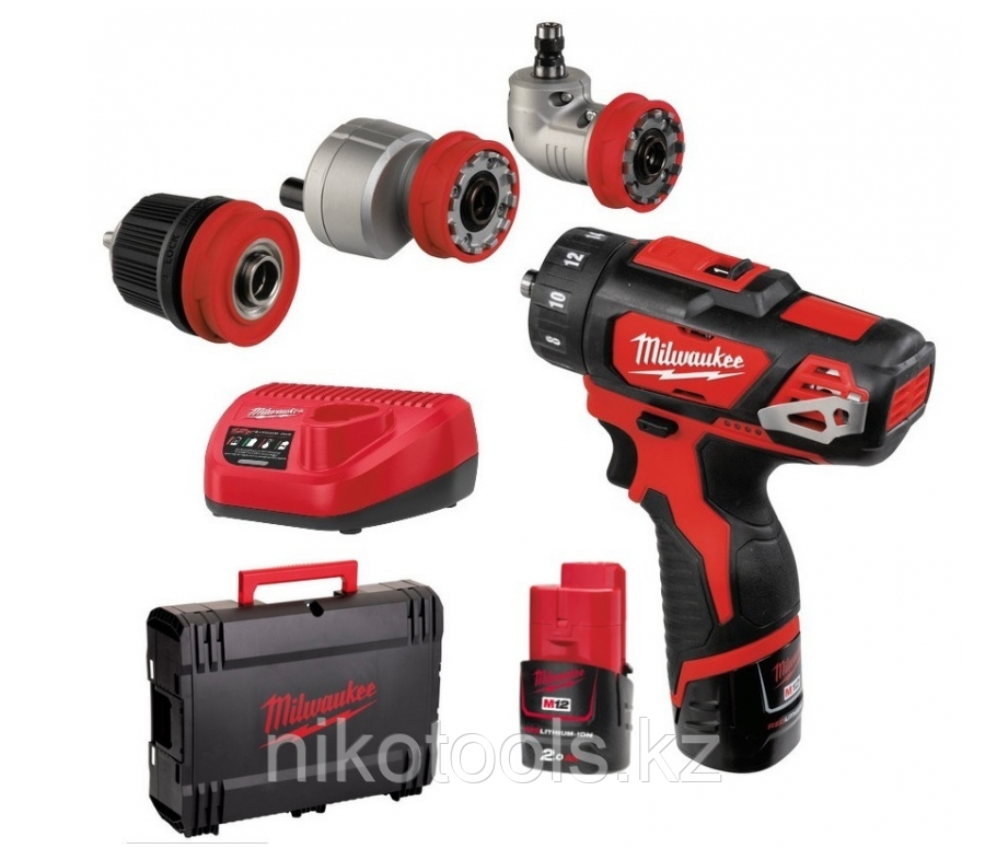 Дрель Milwaukee M12 BDDXKIT-202C (4933447836)