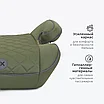 Автокресло бустер Tomix Lagoon (гр.3, 6-12 лет, 22 до 36 кг) Olive / темно-зеленый, фото 3