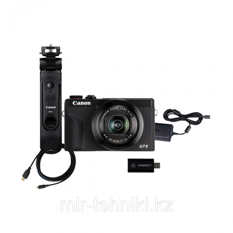 Фотоаппарат Canon PowerShot G7X Mark III Premium Streaming kit (Black)