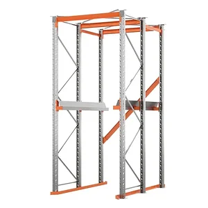 Набивные (глубинные) стеллажи