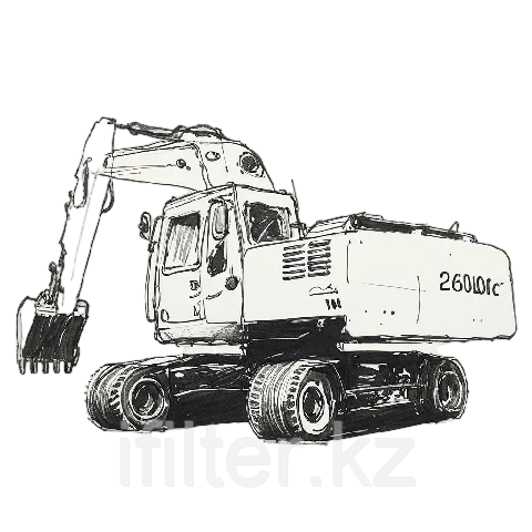 Экскаватор Hyundai R210LC-7A: фильтры Экскаватор Hyundai R210LC-7A: фильтры