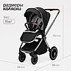 Коляска детская 3 в 1 TOMIX "Adele", (Black), фото 4